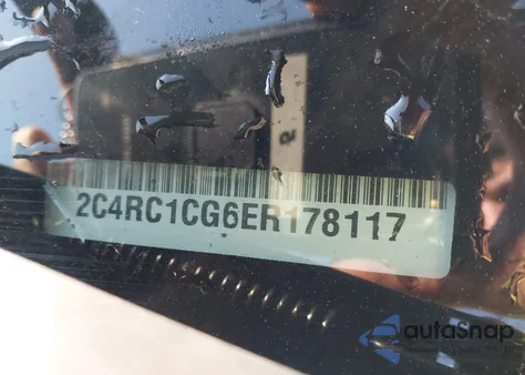 2014 Chrysler Town & Country Touring-L z USA, uszkodzony, nr VIN 2C4RC1CG6ER178117